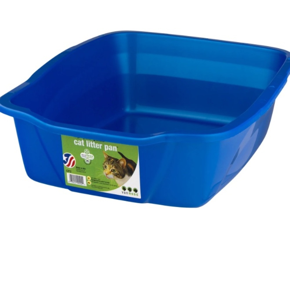 NWT van ness large cat litter pan with entry *bundle w other items to save*